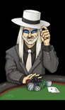 Dr. Hope playing poker